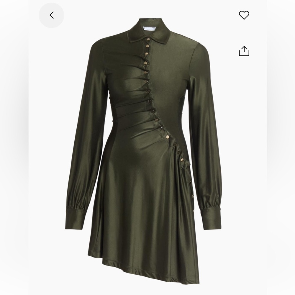 Rabanne
Asymmetric Jersey Mini-Shirtdress size 2